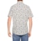 9XATK_2 Quiksilver Waterman Patron Printed Tech Woven Shirt - Short Sleeve
