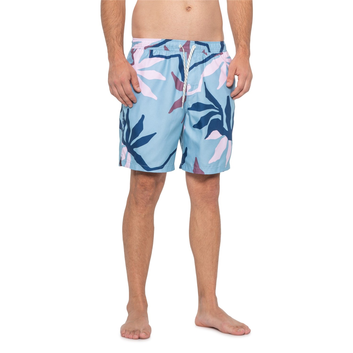 floral swim trunks