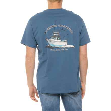 Quiksilver Waterman Wave Long Weekend QMT0 T-Shirt - Short Sleeve in Wave
