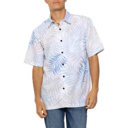 Quiksilver Waterman Wild Fern Woven Shirt - Short Sleeve in White