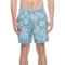 Quiksilver Wave Volley Swim Shorts - UPF 50 in Blue Shadow