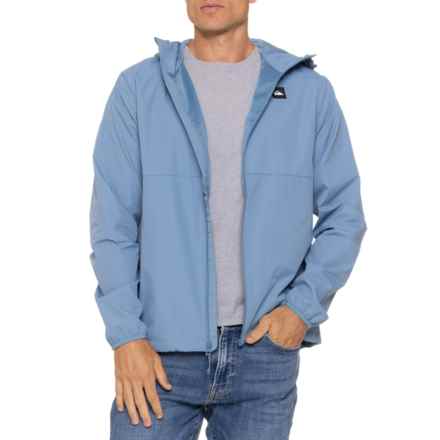 Quiksilver Windbreaker Jacket in Blue Shadow