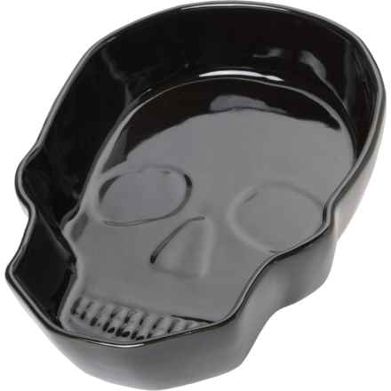 R Squared Figural Skull Baker - 11” in Black