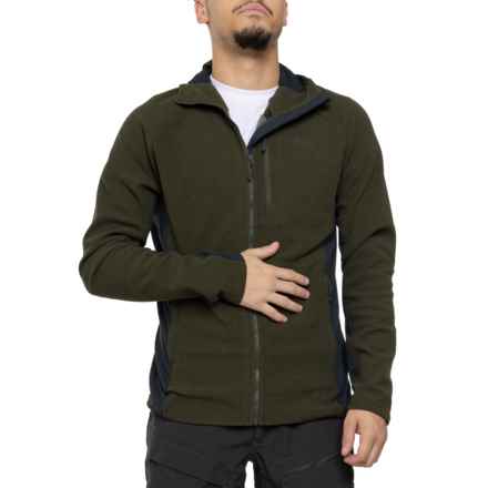 Rab Capacitor Mid Layer Hoodie in Army