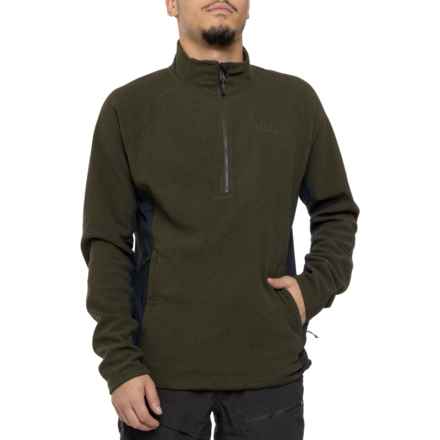Rab Capacitor Mid Layer Shirt - Zip Neck, Long Sleeve in Army