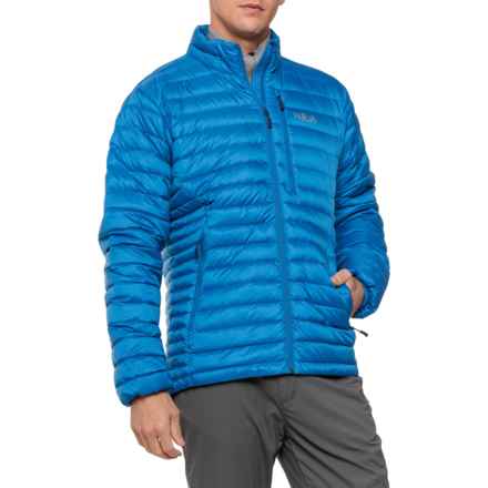 Rab Microlight Down Jacket - Insulated in Polar Blue