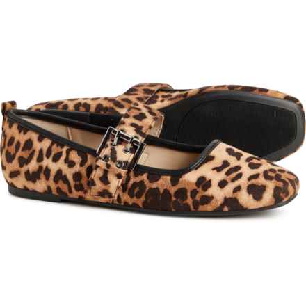 RACHEL ROY Razzle Buckle Mary Jane Flats (For Women) in Leopard