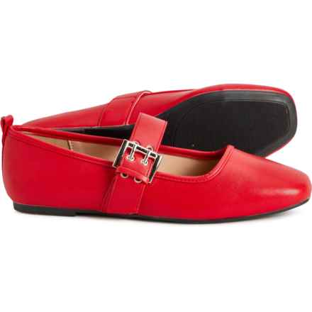 RACHEL ROY Razzle Mary Jane Flats (For Women) in Red