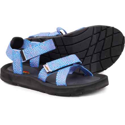Rafters Little Girls Vibe Reef Sandals in Frnch Blue