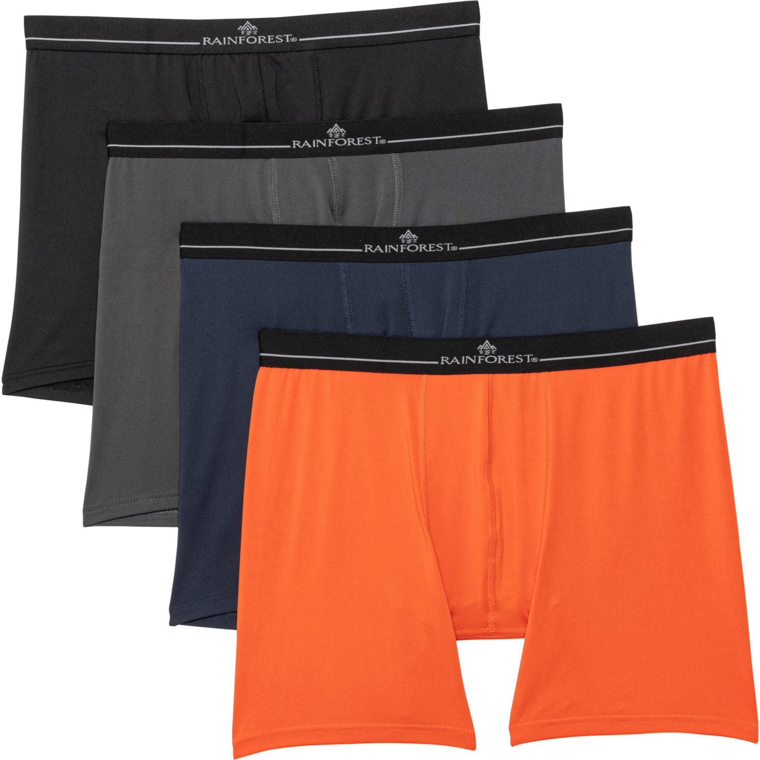 U.S. Polo Assn. Men's Underwear - Performance Boxer Briefs (6 Pack