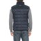 427PU_2 Rainforest Huntsville Mixed Media Quilted Vest - Insulated (For Men)