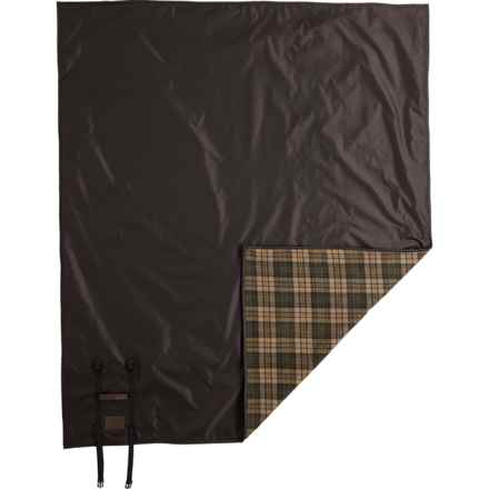 Rainforest Outdoor Packable Throw Blanket - 60x70” in Green Plaid