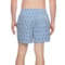 8JPTT_2 Rainforest Stripes with Sea Turtles Seersucker Swim Trunks