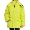 RAINS Block Puffer Jacket - Waterproof, Insulated in Digital Lime