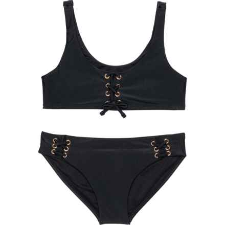 Raisins Big Girls Newport Bikini Set in Black