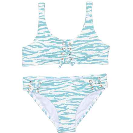 Raisins Big Girls Newport Bikini Set in Blue