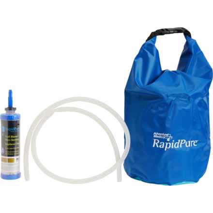 RAPIDPURE Trail Blazer Gravity-Powered Water Purification System in Blue