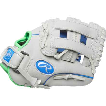 Rawlings Players Series Baseball Glove - 11”, Right-Handed Throw in Grey/Blue