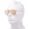 634CW_2 Ray-Ban Iconic Aviator Mirrored Sunglasses