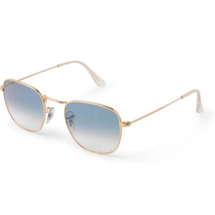 Ray-Ban Made in Italy Frank RB3857 (056597386517) Sunglasses (For Women) in Clear Gradient Blue