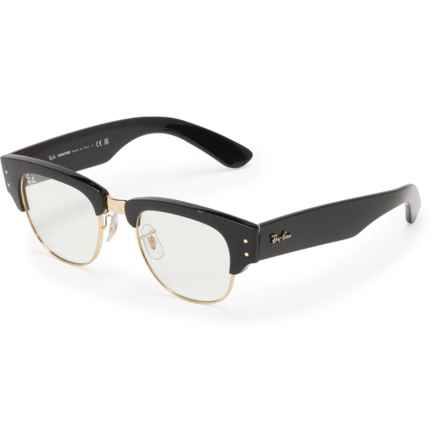 RAY BAN Made in Italy Mega Clubmaster RB0316 (056597852647) Sunglasses in Transitions 8 Sapphire
