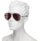4FYPX_2 Ray-Ban RB8225 Aviator Titanium Sunglasses - Polarized (For Women)