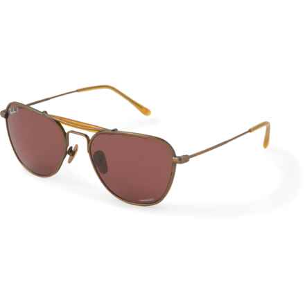 Ray-Ban Titanium RB8064 (056597389679) Sunglasses - Polarized (For Men and Women) in Wine