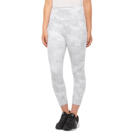 high waisted white capris