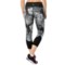 123WY_2 RBX Printed Yoga Capris (For Women)