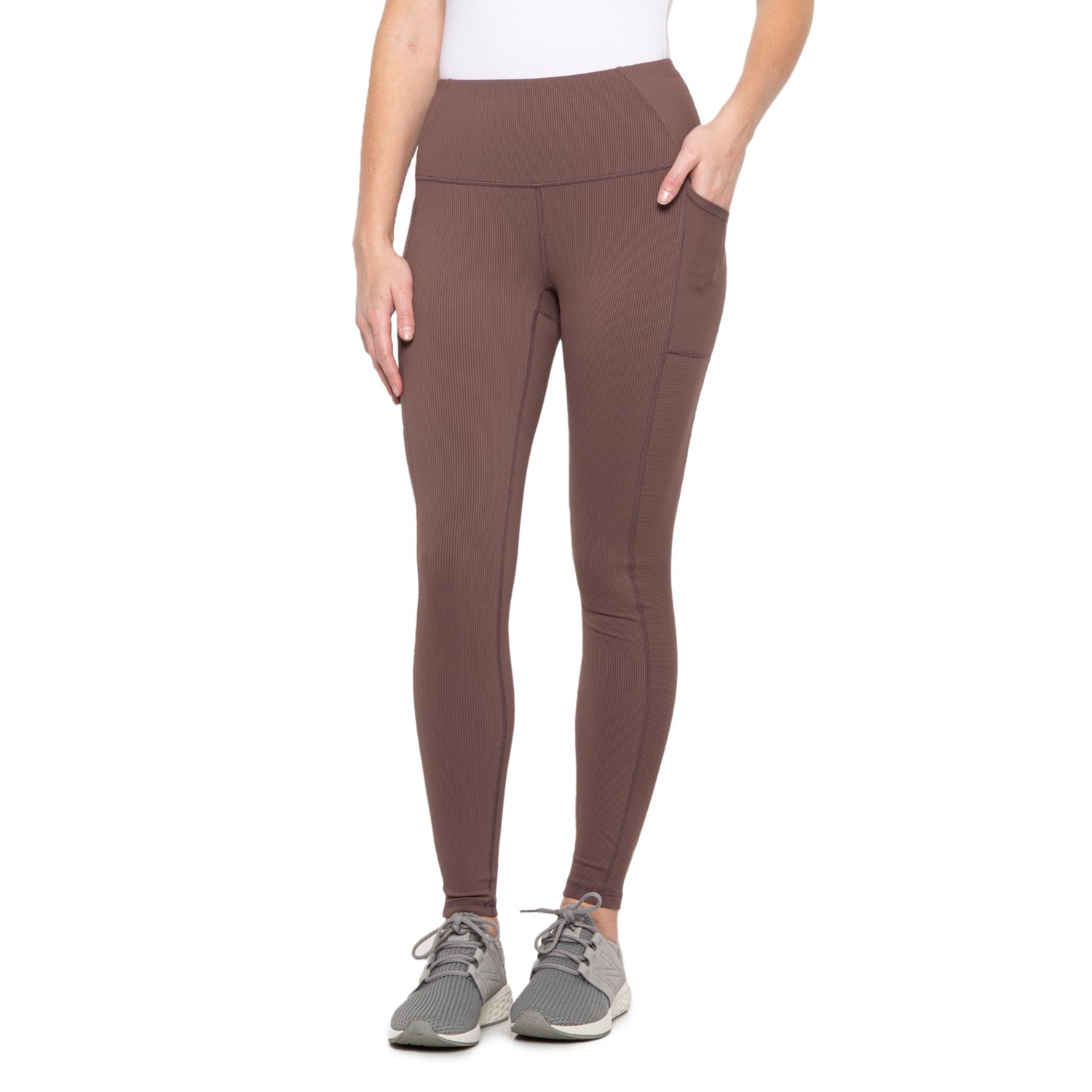 RBX Ribbed HighWaisted Leggings (For Women) Save 43