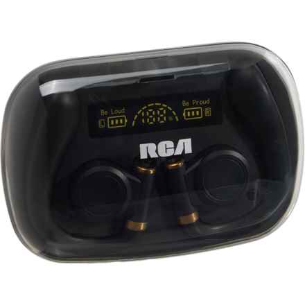 RCA TWS AeroPods True Wireless Earbuds in Black