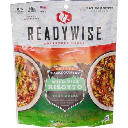 Ready Wise Backcountry Wild Rice Risotto with Vegetables Meal - 2.5 Servings in Multi