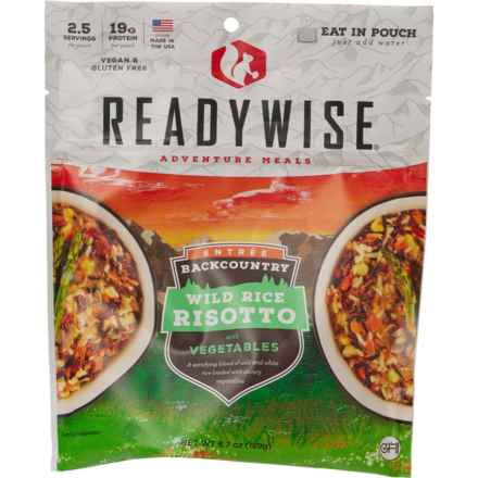 Ready Wise Backcountry Wild Rice Risotto with Vegetables Meal - 2.5 Servings in Multi