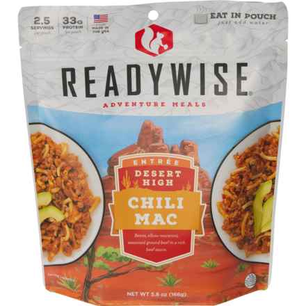 Ready Wise Desert High Chili Mac with Beef Meal - 2.5 Servings in Multi