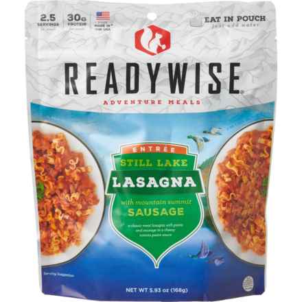 Ready Wise Still Lake Lasagna with Sausage Meal - 2.5 Servings in Mutli