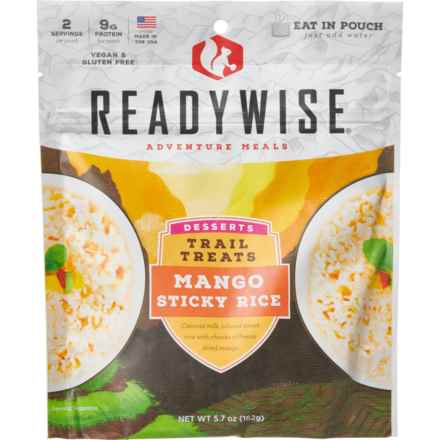 Ready Wise Trail Treats Mango Sticky Rice Meal - 2 Servings in Mutli