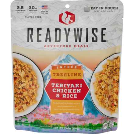 Ready Wise Treeline Teriyaki Chicken and Rice Meal - 2.5 Servings in Multi