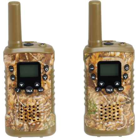 Realtree 10-Mile Range Walkie Talkies - Pair in Camo