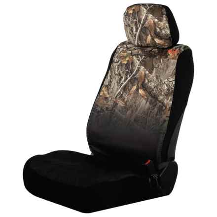 Realtree Low-Back Seat Cover Set - 2-Piece in Realtree/Black