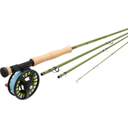 Redington Bass 790 Field Kit and Fly Rod - 9', 7wt, 4-Piece in Multi