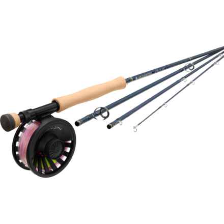 Redington Coastal Coldwater Fly Fishing Reel and Rod Combo - 9', 9wt., 4-Piece in Multi