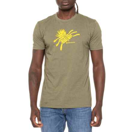 Redington Crab Stencil T-Shirt - Short Sleeve in Olive