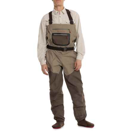 Redington Sonic-Pro HD Waders - Waterproof (For Men) in Clay/Dark Earth