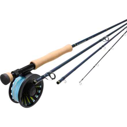 Redington Tropical Saltwater 890-4 Rod and Reel Field Kit - 8wt, 9', 4-Piece in Multi