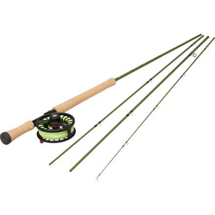 Redington Trout Spey Fly Rod and Reel Field Kit - 4wt, 11’3”, 4-Piece in Multi