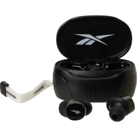 Reebok ActiveX True Sport Earbuds with Charging Case in Black