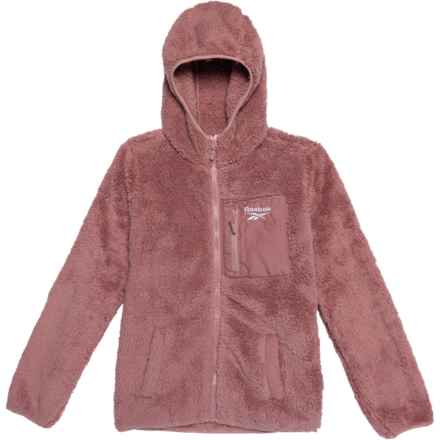 Reebok Big Girls Heavy Mountain Jacket in Dusty Rose