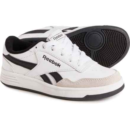 Reebok Boys BB4900 Sneakers in White/Black/White