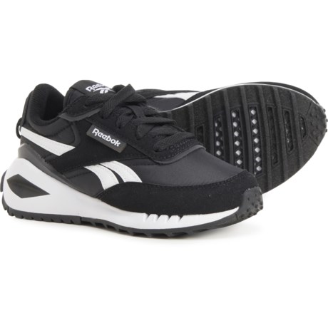 Reebok Boys Forte Racer Sneakers in Black/White