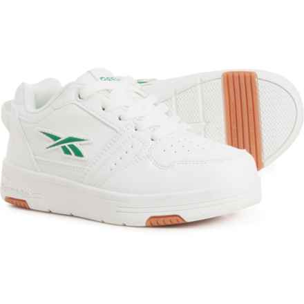 Reebok Boys Maverick Low 2 Sneakers in White/Green